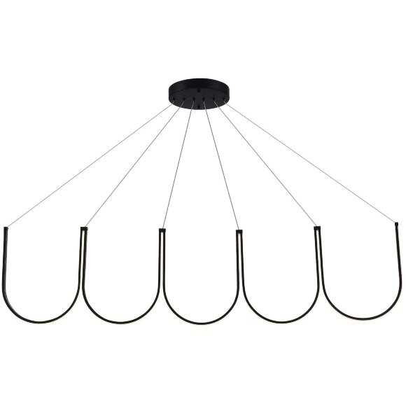 SL6202.413.01 Светильник подвесной ST-Luce Черный LED 1*68W 3000K HEIT