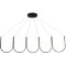 SL6202.413.01 Светильник подвесной ST-Luce Черный LED 1*68W 3000K HEIT