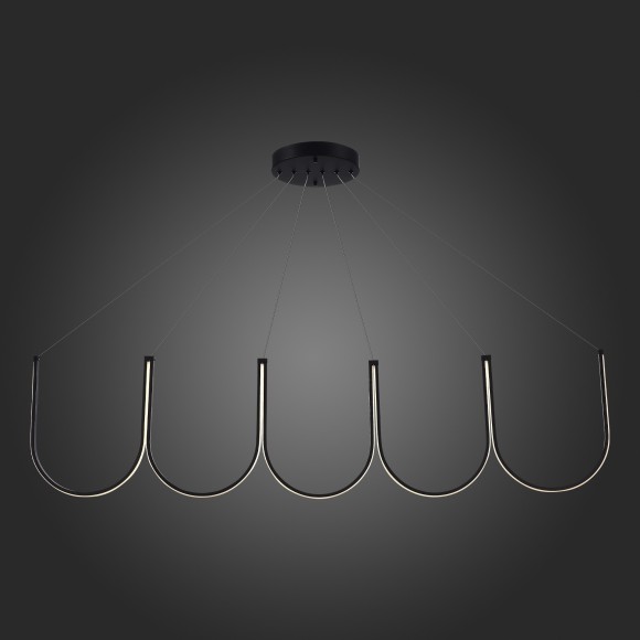 SL6202.413.01 Светильник подвесной ST-Luce Черный LED 1*68W 3000K HEIT
