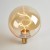 Voltega DIY.Bulbs VG10-G125E27warm5W-FD-A арт. 8558 Декоративная диммируемая LED-лампа E27, 5 Вт, 1800К, CRI 80, 220 лм, 220В, IP20, желтое стекло, габариты 125х164 мм