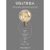 Voltega DIY.Bulbs VG10-G125E27warm5W-FD-A арт. 8558 Декоративная диммируемая LED-лампа E27, 5 Вт, 1800К, CRI 80, 220 лм, 220В, IP20, желтое стекло, габариты 125х164 мм Voltega DIY.Bulbs VG10-G125E27warm5W-FD-A арт. 8558 Декоративная диммируемая LED-лампа E27, 5 Вт, 1800К, CRI 80, 220 лм, 220В, IP20, желтое стекло, габариты 125х164 мм