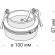 Встраиваемый светильник Maytoni DL2003-L12W4K Magic светодиодный LED 12W