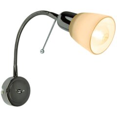 Спот настенный Arte Lamp A7009AP-1BC LETTURA под лампу 1xE14 40W Спот настенный Arte Lamp A7009AP-1BC LETTURA под лампу 1xE14 40W