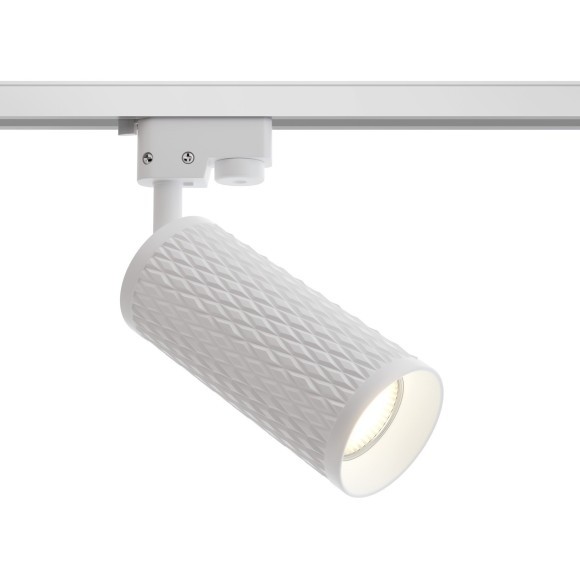 Однофазный двужильный трековый светильник Maytoni Unity TR011-1-GU10-W Focus Design под сменную лампу GU10