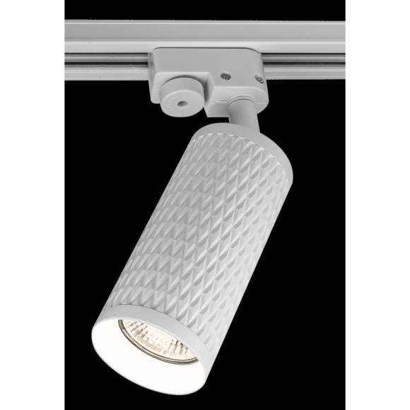 Однофазный двужильный трековый светильник Maytoni Unity TR011-1-GU10-W Focus Design под сменную лампу GU10