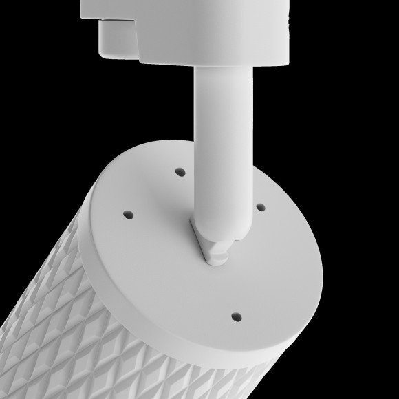 Однофазный двужильный трековый светильник Maytoni Unity TR011-1-GU10-W Focus Design под сменную лампу GU10