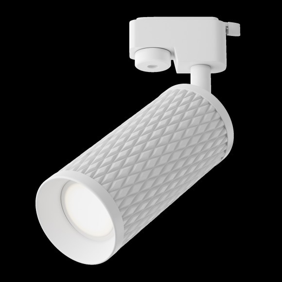 Однофазный двужильный трековый светильник Maytoni Unity TR011-1-GU10-W Focus Design под сменную лампу GU10