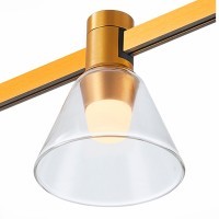 ST814.246.03 Магнитный трековый светильник золотистый LED 3W 4000K 89Lm Ra90 120° FARM
