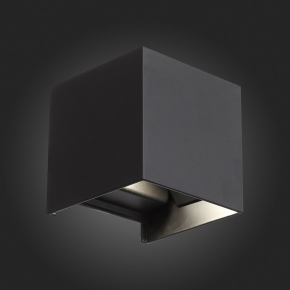 SL560.401.02 Светильник уличный настенный ST-Luce Черный/Черный LED 2*3W 4000K STAFFA SL560.401.02 Светильник уличный настенный ST-Luce Черный/Черный LED 2*3W 4000K STAFFA