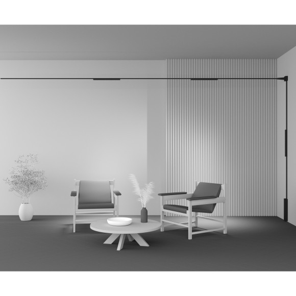 TR162-1-18W3K-M-B Светодиодный светильник на резиновый шинопровод Maytoni Elasity CRI90+ 3000К 890Лм 36° 18Вт