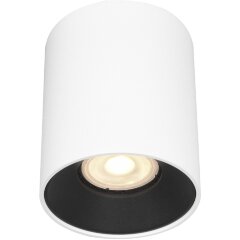 ST167.542.01 Светильник потолочный Белый GU10 1*50W IP20 D80xH95 220V Без ламп Накладные светильники