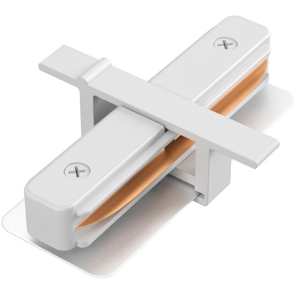 Прямой соединитель для встр. в ГКЛ однофазного шинопровода Crystal Lux CLT 0.2211 01 WH