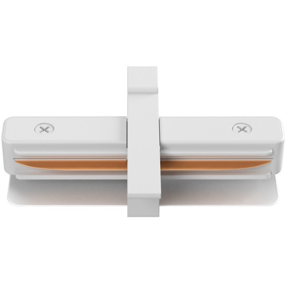 Прямой соединитель для встр. в ГКЛ однофазного шинопровода Crystal Lux CLT 0.2211 01 WH