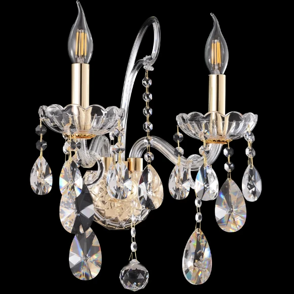 Бра Crystal Lux MONICA AP2 GOLD