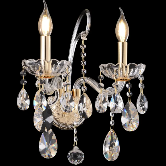Бра Crystal Lux MONICA AP2 GOLD