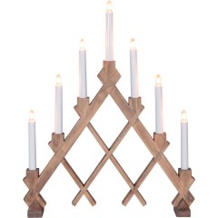 155-25 RUT Потолочный светильник с 7 лампами, 21Вт, механический выключатель, дерево коричневое, пластик белый 155-25 RUT Потолочный светильник с 7 лампами, 21Вт, механический выключатель, дерево коричневое, пластик белый