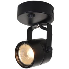 Спот настенный Arte Lamp A1310AP-1BK LENTE под лампу 1xGU10 50W Спот настенный Arte Lamp A1310AP-1BK LENTE под лампу 1xGU10 50W