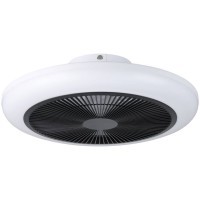 35216 Вентилятор потолочн со светильником SAYULITA 1, 4x5,2W(LED);1X4,5W(LED), Ø460, пластик, белый, черн
