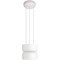 10466/2P Milky white Loft It TOTEM Подвесной светильник LED 24 Вт, 3000 К, 2 источника, белые стеклянные плафоны, металлическое основание, IP20, 220 В