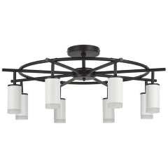 Люстра на штанге Lightstar LR7183680 Rullo под лампы 8xGU10 400W