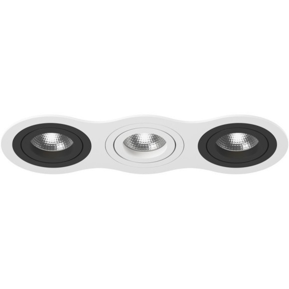 Встраиваемый светильник Lightstar i636070607 Intero 16 под лампы 3xGU10 150W