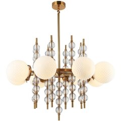 Люстра на штанге Stilfort 2120/03/08P серия Queenly Люстра на штанге Stilfort 2120/03/08P серия Queenly