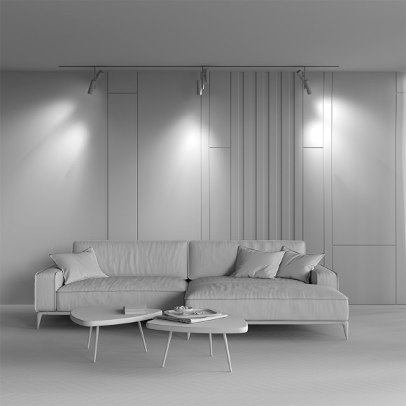 TR005-2-2X12W4K-BBS Трековый магнитный светодиодный светильник Maytoni Exility CRI90+ 4000К 1765Лм 36° 24Вт TR005-2-2X12W4K-BBS Трековый магнитный светодиодный светильник Maytoni Exility CRI90+ 4000К 1765Лм 36° 24Вт