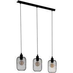 43333 Подвес WRINGTON, 3X60W(E27), L740, B150, H1100, сталь, черный 43333 Подвес WRINGTON, 3X60W(E27), L740, B150, H1100, сталь, черный