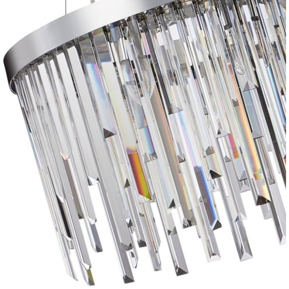 Люстра подвесная хрустальная 2113/09/08P Stilfort, серия Venecia