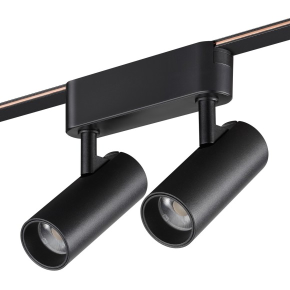 359469 Трековый ременный светодиодный SMART светильник c доп. механическим перекл. цветности Novotech EASY CRI90+ 3000-6000К 560Лм 28° 12W TUYA, Алиса, Wi-Fi