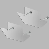 Заглушка торцевая 2шт (для профиля TR3020-AL) Denkirs TR3021-AL