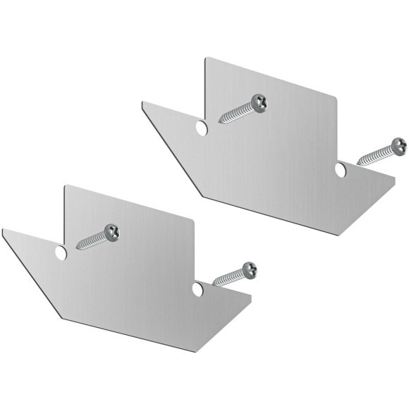 Заглушка торцевая 2шт (для профиля TR3020-AL) Denkirs TR3021-AL