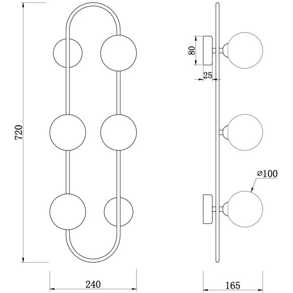 Настенный светильник (бра) Freya FR5233WL-04BS1 Настенный светильник (бра) Freya FR5233WL-04BS1