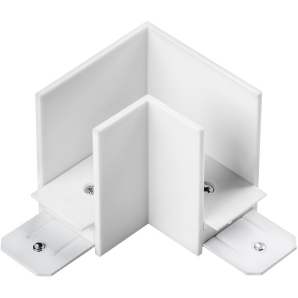 Соединитель угловой белый для накл. шинопровода TETA PRO 220V Lightstar 505126
