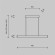 Подвесной светильник Step P010PL-L30B