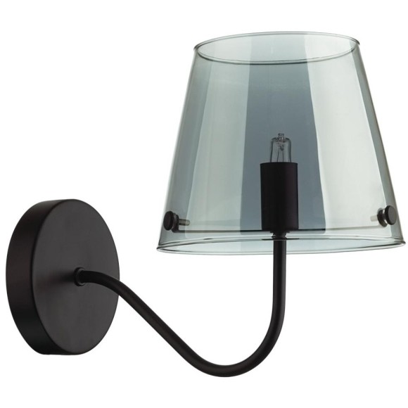 6570/1W MODERNI LN24 черный/дымчатый/металл/стекло Бра G9 1*20W 220V SMOKY 6570/1W MODERNI LN24 черный/дымчатый/металл/стекло Бра G9 1*20W 220V SMOKY