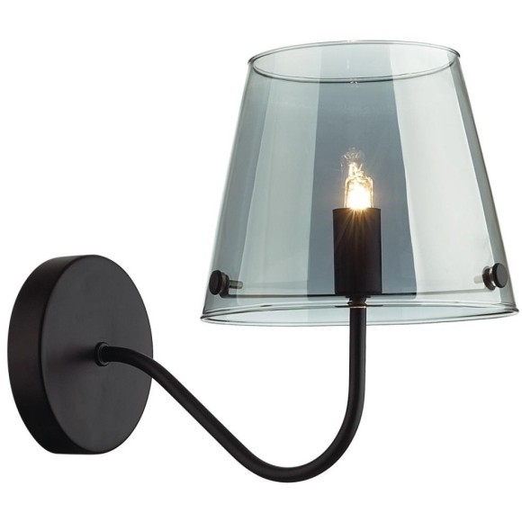 6570/1W MODERNI LN24 черный/дымчатый/металл/стекло Бра G9 1*20W 220V SMOKY 6570/1W MODERNI LN24 черный/дымчатый/металл/стекло Бра G9 1*20W 220V SMOKY