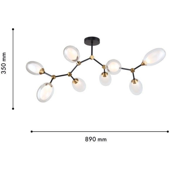 Потолочная люстра Ovo 4083-8P