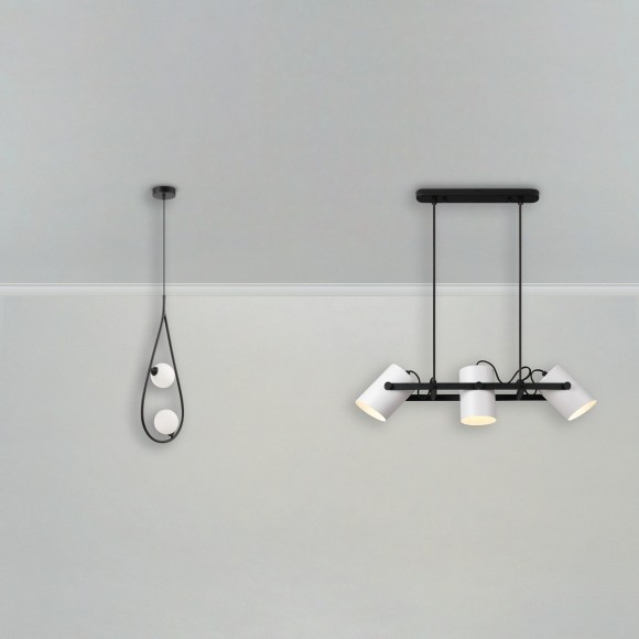 Подвесной светильник с 3 лампами Freya FR4005PL-03WB Elori под лампы 3xE27 25W