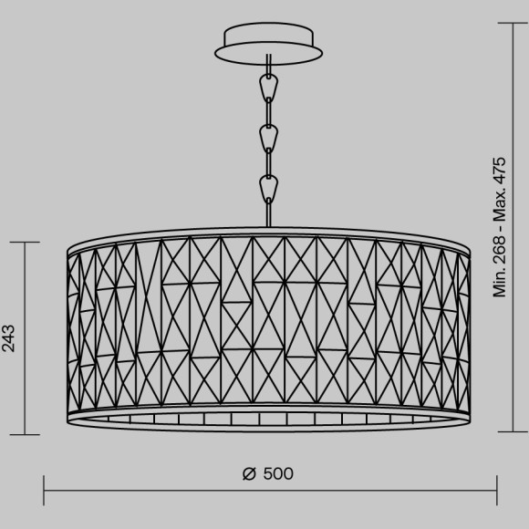 Подвесной светильник Maytoni MOD184-PL-04-CH Подвесной светильник Maytoni MOD184-PL-04-CH
