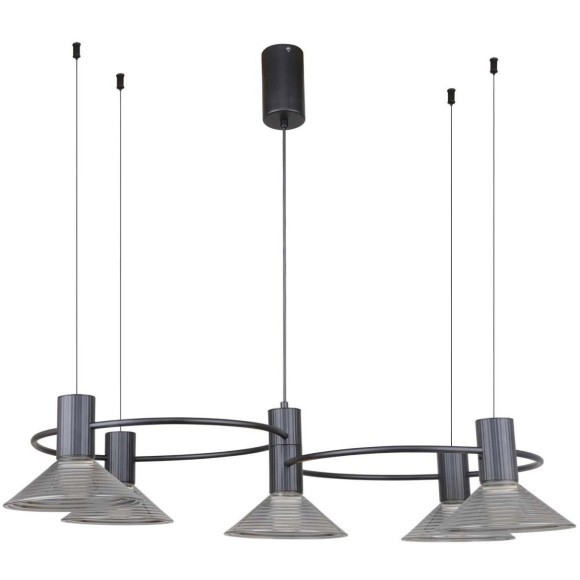 4622-5P, подвесная люстра, L750xW500xH500/1300, 5xLEDx6W, 2400LM, 3000K, included