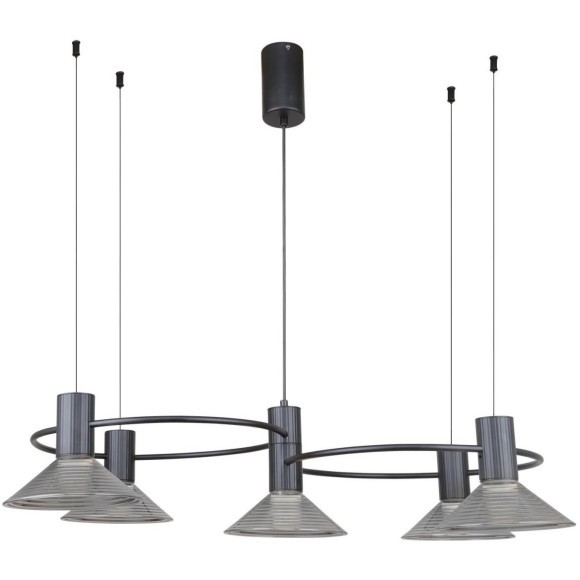4622-5P, подвесная люстра, L750xW500xH500/1300, 5xLEDx6W, 2400LM, 3000K, included
