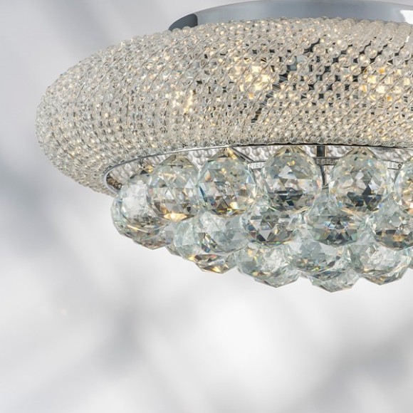 Хрустальный потолочный светильник MONILE 704034