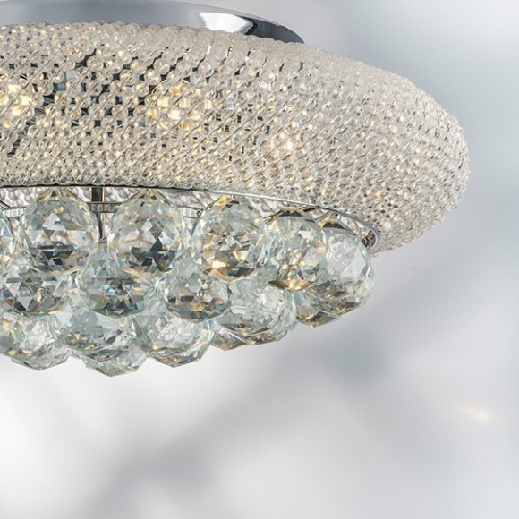 Хрустальный потолочный светильник MONILE 704034