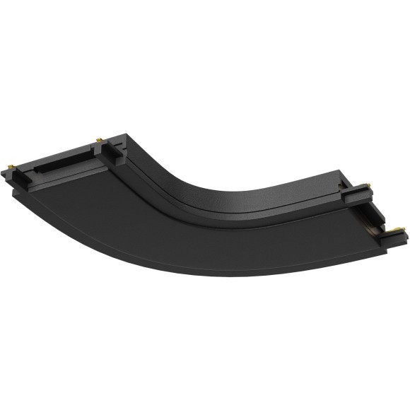 Коннектор угловой скругленный для накладного плоского шинопровода Maytoni Radity TRA084CR-11B Коннектор угловой скругленный для накладного плоского шинопровода Maytoni Radity TRA084CR-11B