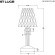 SL1010.714.01 Прикроватная лампа ST-Luce Синий/Синий LED 1*2W 3000K/4000K/6000K SPARKLE