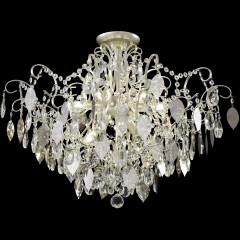 Светильник потолочный Crystal Lux ESMIRALDA PL9 SILVER 0524/109 Светильник потолочный Crystal Lux ESMIRALDA PL9 SILVER 0524/109