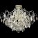 Светильник потолочный Crystal Lux ESMIRALDA PL9 SILVER 0524/109