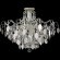Светильник потолочный Crystal Lux ESMIRALDA PL9 SILVER 0524/109
