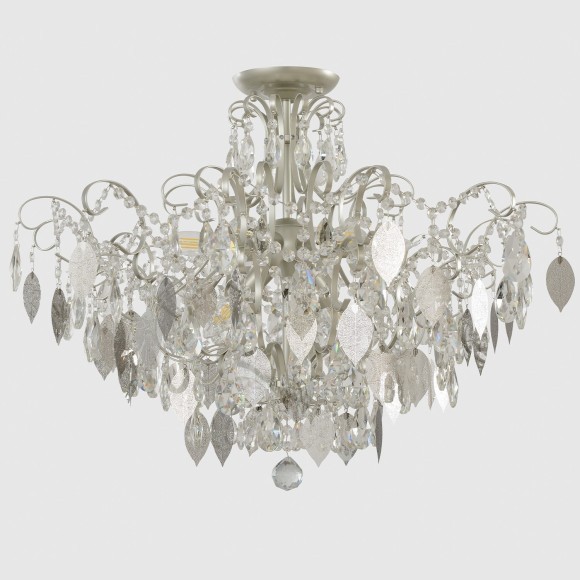 Светильник потолочный Crystal Lux ESMIRALDA PL9 SILVER 0524/109